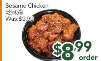 Ample Food Market Sesame Chicken offer