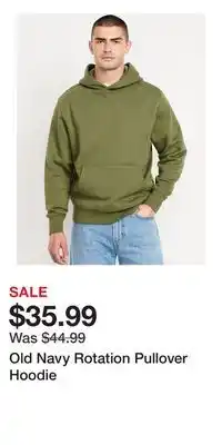 Old Navy Old Navy Rotation Pullover Hoodie offer