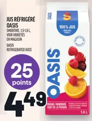 Metro JUS RÉFRIGÉRÉ OASIS | OASIS REFRIGERATED JUICE offer