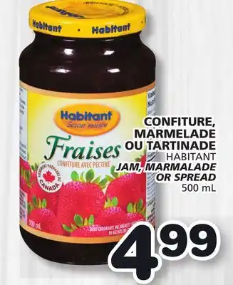 Marches Tradition HABITANT JAM, MARMALADE OR SPREAD offer