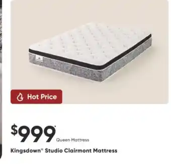 Dormez Vous Kingsdown Studio Clairmont Mattress offer