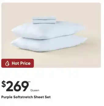 Dormez Vous Purple Softstretch Sheet Set offer