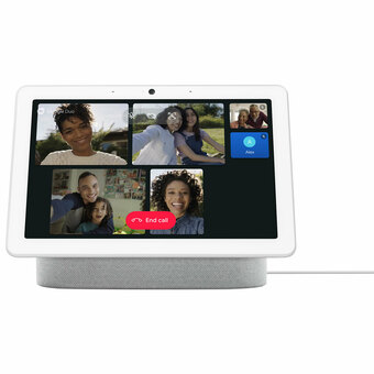 Best Buy Google Nest Hub Max Smart Display with Google Assistant - Chalk offer