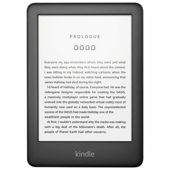 Best Buy Amazon Kindle 6" Digital eReader with Touchscreen & Front Light (B07FQ4XCR1) - Black offer