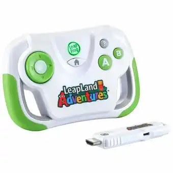 Best Buy Leapfrog LeapLand Adventures Learning Video Game w/ Wireless Controller & Play Game Stick -English offer