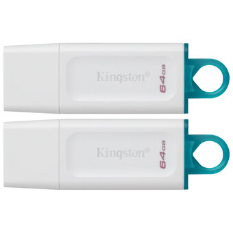 Best Buy Kingston DataTraveler Exodia 64GB USB 3.2 Flash Drive - 2 Pack offer