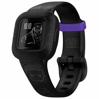 Best Buy Garmin vivofit jr 3 Kids Activity Tracker - Black Panther offer