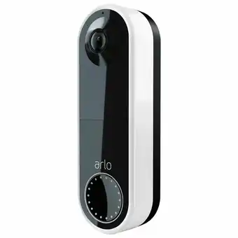 Best Buy Arlo Essential Wi-Fi Video Doorbell Wire-Free - White offer