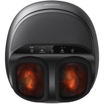Best Buy RENPHO Foot Massager Machine with Heat, Multi-Level Settings, Deep Shiatsu Kneading Foot Massager for Planter Fasciitis, Fits offer