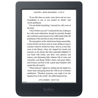 Best Buy Kobo Nia 6" Digital eReader with Touchscreen - Black offer