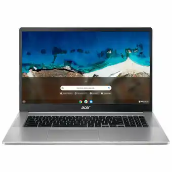Best Buy Acer 17.3" Chromebook - Silver (Intel Celeron N4500/128GB eMMC/4GB RAM/Chrome OS) offer