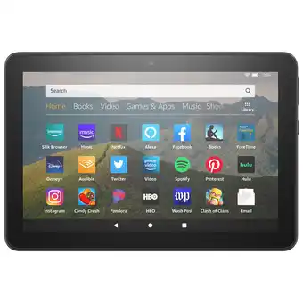 Best Buy Amazon Fire HD 8 8" 64GB FireOS Tablet with MTK/MT8168 4-Core Processor - Black offer