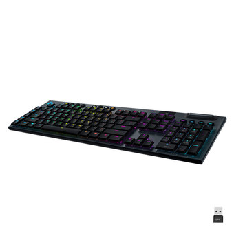 Best Buy Logitech G915 Wireless Backlit Mechanical Clicky Gaming Keyboard - English offer
