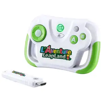 Best Buy Leapfrog LeapLand Adventures Learning Video Game w/ Wireless Controller & Play Game Stick -French offer