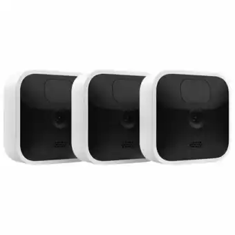 Best Buy Blink Indoor Wire-Free 1080p IP Security Camera System - 3-Pack - White offer