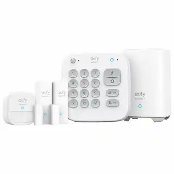 Best Buy eufy 5-Piece Home Alarm Kit - White offer