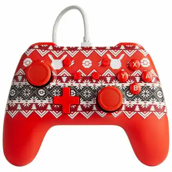 Best Buy PowerA Wired Controller for Switch - Pokémon Holiday Sweater offer