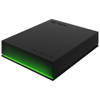 Best Buy Seagate Xbox Certified 4TB USB 3.0 Portable External Hard Drive with Green LED Bar (STKX4000402) offer