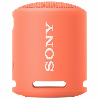 Best Buy Sony SRS-XB13 Waterproof Bluetooth Wireless Speaker - Coral Pink offer