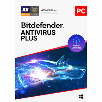 Best Buy Bitdefender Antivirus Plus (PC) - 1 User - 1 Year - Digital Download offer