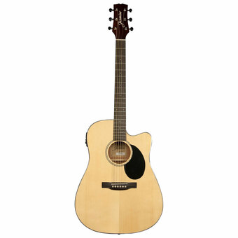 Best Buy Jasmine Dreadnought Acoustic/Electric Guitar (JD-36CE) - Natural offer