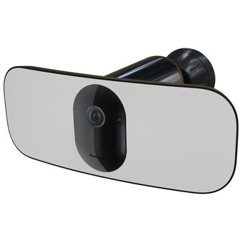 Best Buy Arlo Pro 3 Wire-Free Outdoor 2K Floodlight Security Camera - Black offer