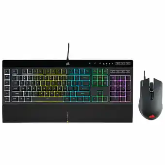 Best Buy Corsair K55 RGB PRO Optical Keyboard & Harpoon RGB Pro Gaming Mouse Combo - English offer