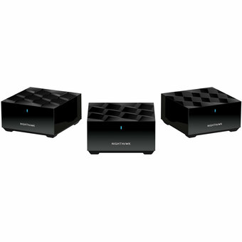Best Buy NETGEAR Nighthawk AX1800 Whole Home Mesh Wi-Fi 6 System (MK63S-100CNS) - 3 Pack - Only at Best Buy offer