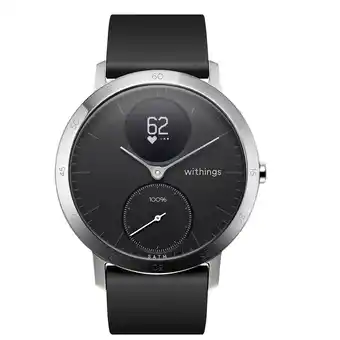Best Buy Withings Steel HR Hybrid 40mm Smartwatch with Activity Tracker and Heart Rate Monitor - Black offer