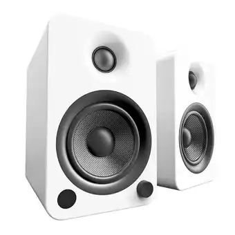 Best Buy Kanto YU4 Powered Speakers with Bluetooth® and Phono Preamp, Matte White offer