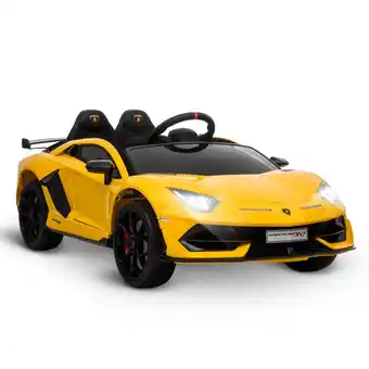 Best Buy Aosom Compatible 12V Battery-powered Kids Electric Ride On Car Toy with Parental Remote Control Music Lights Bluetooth Suspen offer