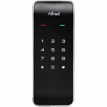 Best Buy Alfred DB2 Bluetooth Touchscreen Smart Lock - Chrome offer