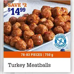 M & M Food Market Turkey Meatballs offer