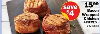 M & M Food Market Bacon Wrapped Chicken offer