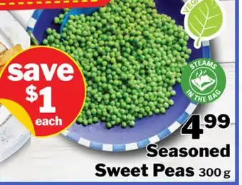 M & M Food Market Seasoned Sweet Peas offer