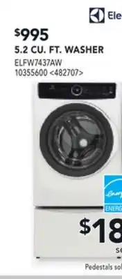 RONA 5.2 CU. FT. WASHER offer