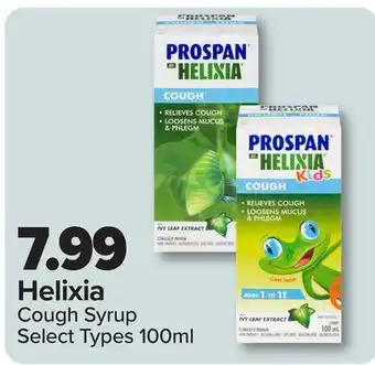 PharmaChoice Helixia Cough Syrup offer