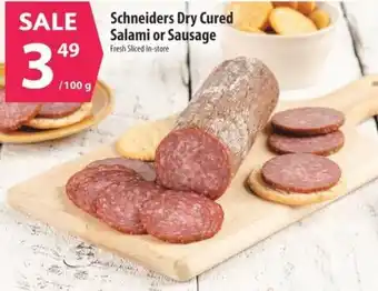 Co-op Schneiders Dry Cured Salami or Sausage offer