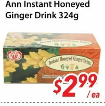 Bestco Food Mart Ann Instant Honeyed Ginger Drink offer