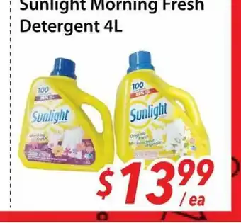 Bestco Food Mart Sunlight Morning Fresh Detergent offer