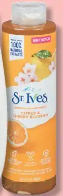 IGA ST. IVES (650 mL) BODY WASH offer