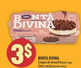 Marché Adonis BONTA DIVINA COUPES DE DESSERT/DESSERT CUPS offer