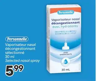 Brunet PERSONNELLE Vaporisateur nasal décongestionnant sélectionné offer