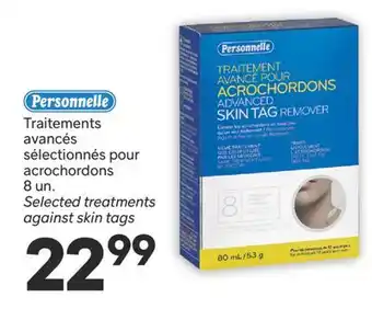 Brunet PERSONNELLE Traitements avancés sélectionnés pour acrochordons offer