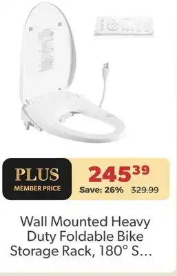 Shopper+ Electronic Bidet Toilet Seat, Instantaneous Water Heating, Heated Seat, Elongated - LIVINGbasics offer