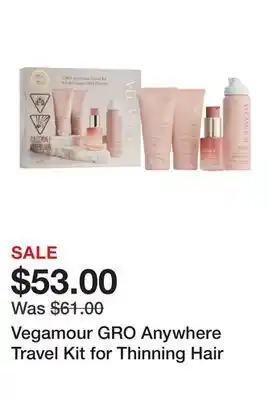 Sephora Vegamour GRO Anywhere Travel Kit for Thinning Hair offer