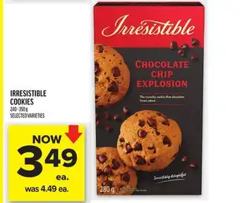 Metro IRRESISTIBLE COOKIES offer