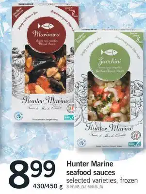 Fortinos HUNTER MARINE SEAFOOD SAUCES, 430/450 G offer