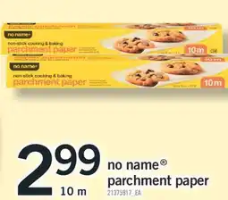 Fortinos NO NAME PARCHMENT PAPER, 10m offer