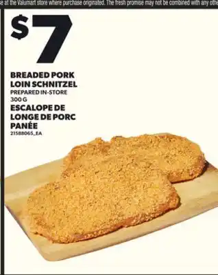 Independent City Market BREADED PORK LOIN SCHNITZEL, 300 G offer